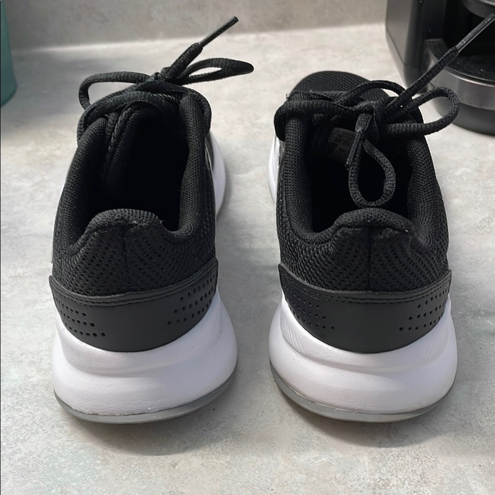 Adidas Core Black and White Running Shoes - Picture 4 of 4